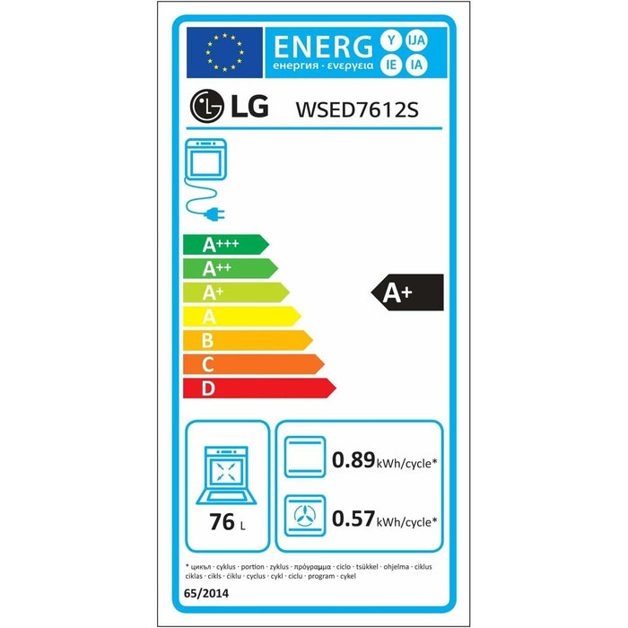 Four LG WSED7612S