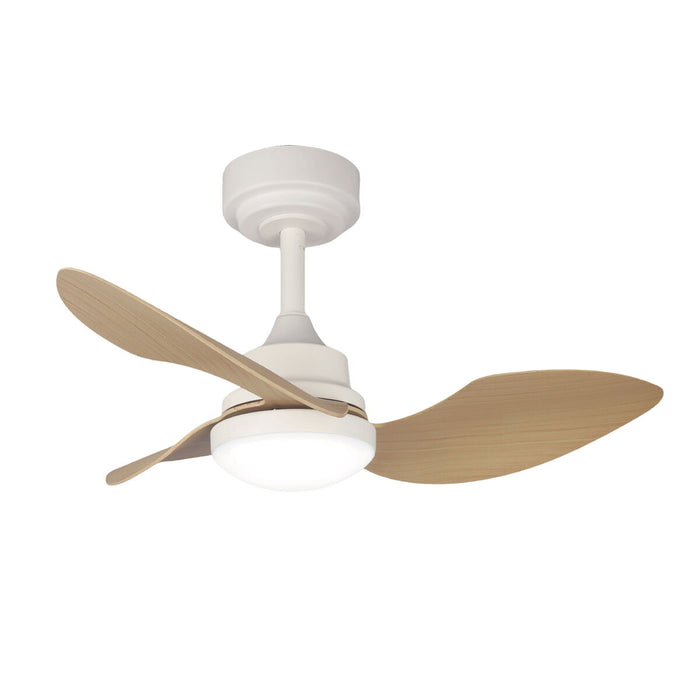 Ventilateur de Plafond avec Lumière Romimex Blanc Naturel