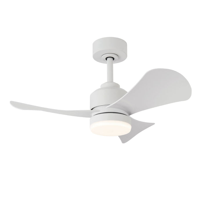 Ventilateur de Plafond avec Lumière Romimex Blanc