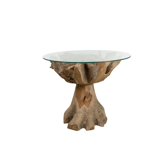 Side table Romimex Natural 80 x 75 x 80 cm