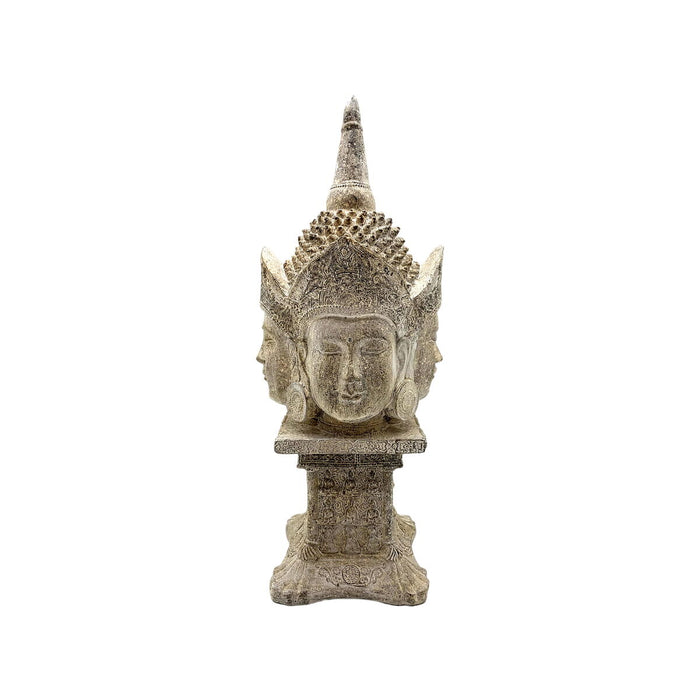 Bust Romimex Champagne Resin Buddha 15 x 36 x 15 cm