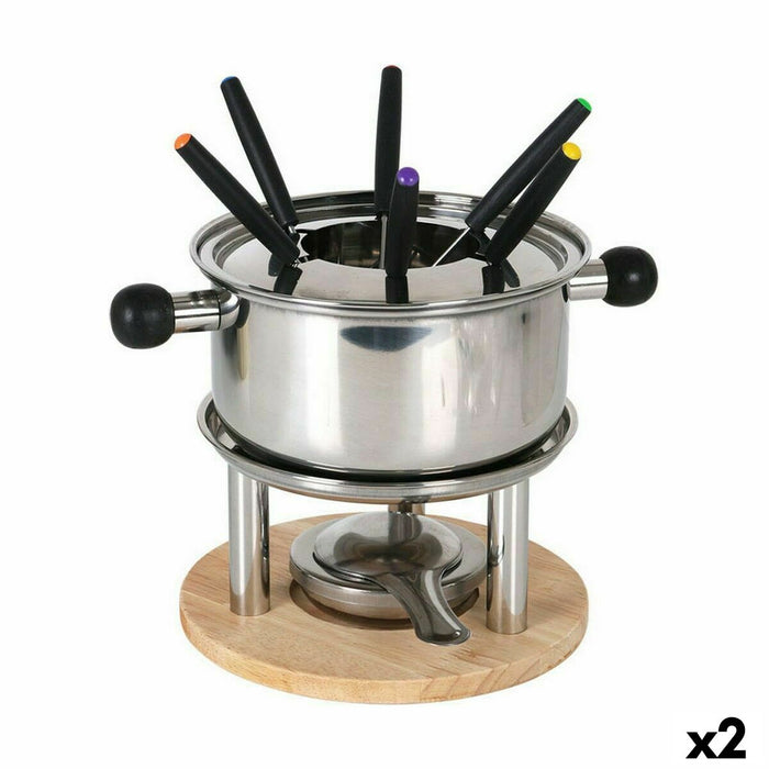 Fondue Santa Clara Acero Inoxidable (2 Unidades)