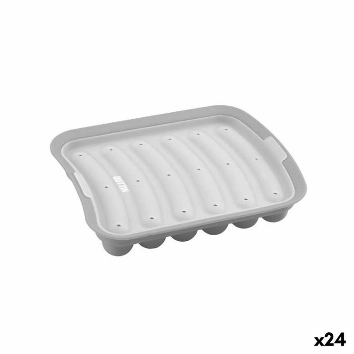 Molde para salchichas Quttin Microondas Silicona 17 X 18 cm (24 Unidades)