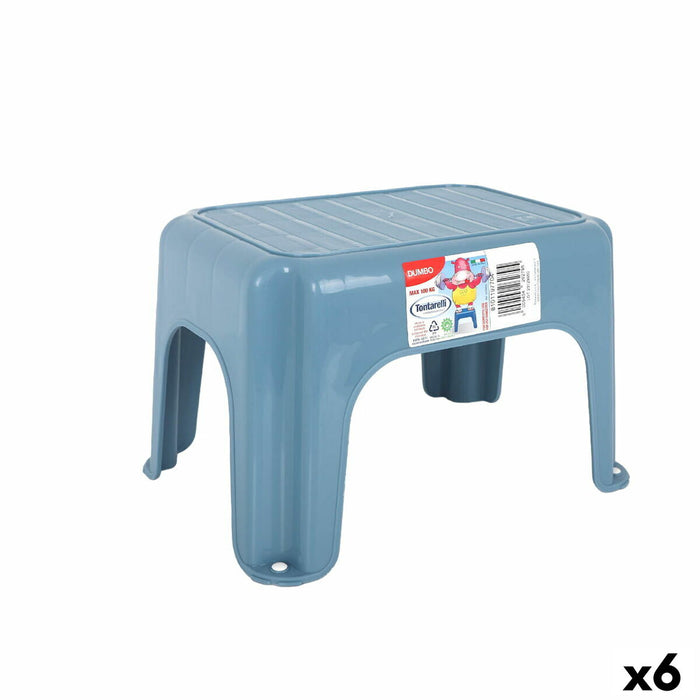 Tabouret Tontarelli Dumbo Bleu 29 x 21 x 18 cm (6 Unités)