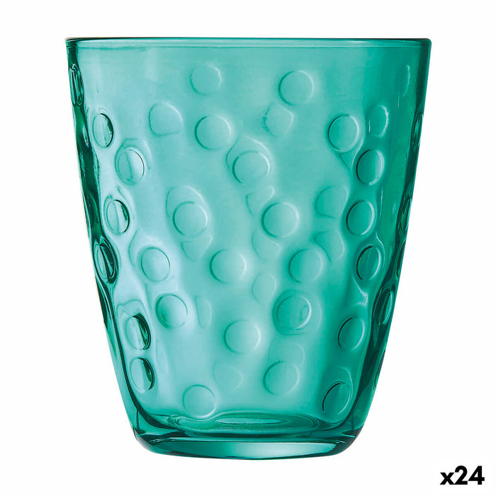 Vaso Luminarc Concepto Pepite Verde Vidrio 310 ml 24 Unidades