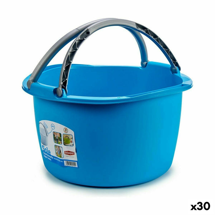 Cesta Multiusos Stefanplast Plástico 16 L 39 x 22 x 39 cm Con asas (30 unidades)