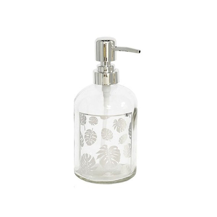 Soap Dispenser Gerimport Transparent Silver 430 ml