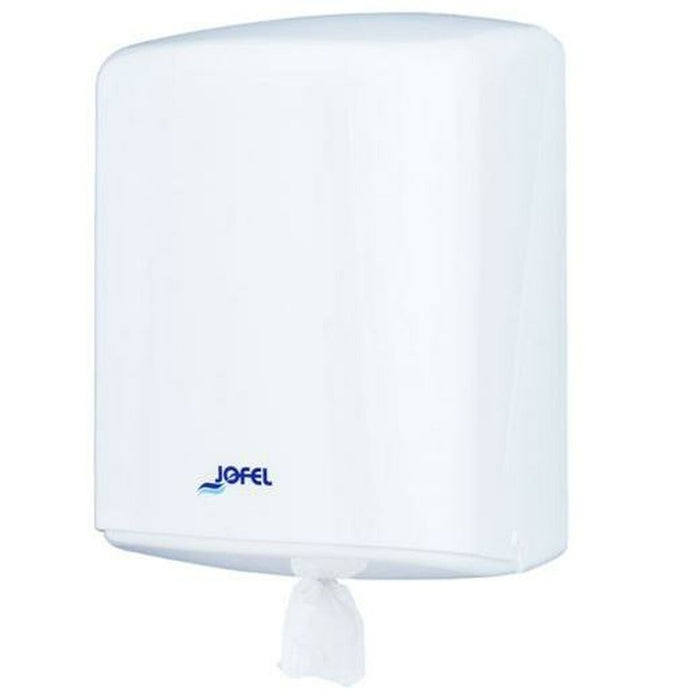 Dispensador de papel Jofel Ø 20,5 cm Blanco ABS