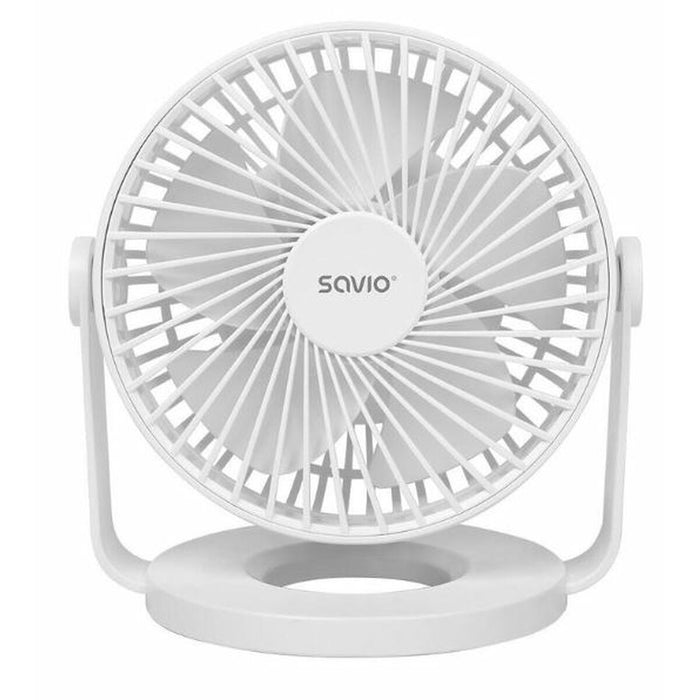 Ventilateur de Bureau Savio AD-01 WHITE Blanc 5 W