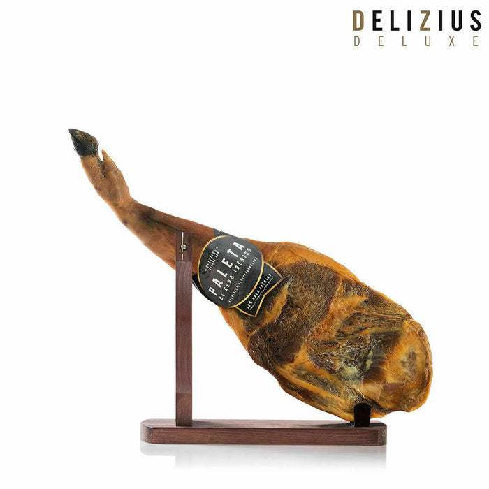 Set de Paleta Ibérica de Cebo y Jamonero Delizius Deluxe