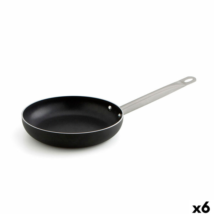 Sartén Quid Pro Chef Negro Metal Acero Ø 28 cm (6 Unidades)